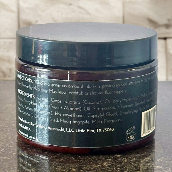 🍯Gourmand Haven Sugar and Almond Oil Body Scrub ~ NIB! - Picture 4 of 6